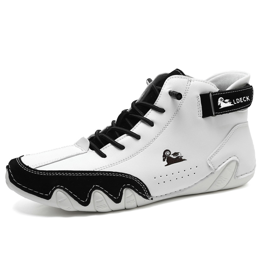 Italian Handmade Suede High Boots，Mens shoes Waterproof Boots For Men Casual Boots For Men Non-Slip Breathable High Boots Chukka Boots Mens