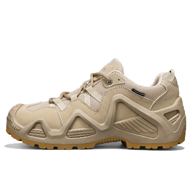 Tactical Hiking Shoes for Men Waterproof Work Shoes-Durable, Lightweight Shoes Work Shoes for Men, Military Shoes, Combat Shoes, Desert Shoes