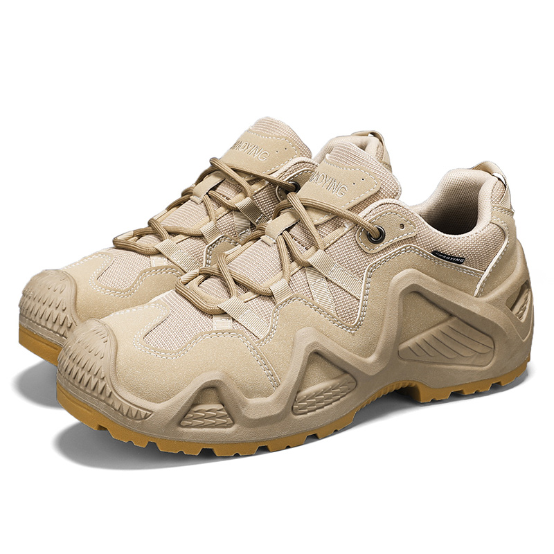 Tactical Hiking Shoes for Men Waterproof Work Shoes-Durable, Lightweight Shoes Work Shoes for Men, Military Shoes, Combat Shoes, Desert Shoes