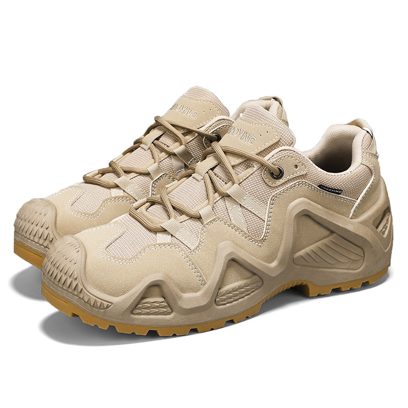 Tactical Hiking Shoes for Men Waterproof Work Shoes-Durable, Lightweight Shoes Work Shoes for Men, Military Shoes, Combat Shoes, Desert Shoes