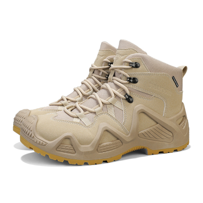 Tactical Hiking Boots for Men Waterproof Work Boots- Durable, Lightweight Boots, 6inch Work Boots for Men, Military Boots, Combat Boots, Desert Boots