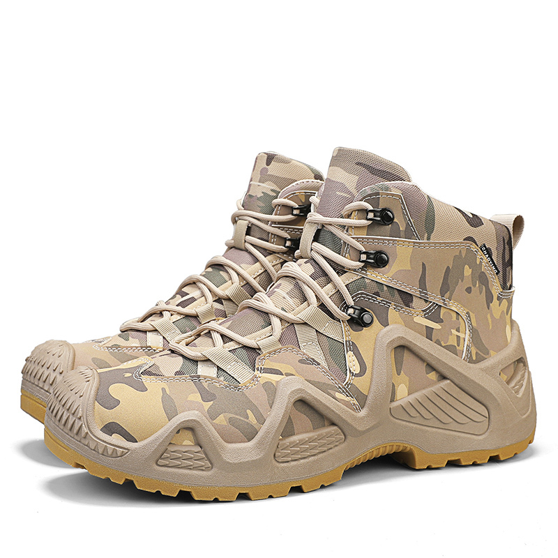 Tactical Hiking Boots for Men Waterproof Work Boots- Durable, Lightweight Boots, 6inch Work Boots for Men, Military Boots, Combat Boots, Desert Boots