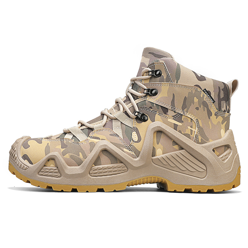 Tactical Hiking Boots for Men Waterproof Work Boots- Durable, Lightweight Boots, 6inch Work Boots for Men, Military Boots, Combat Boots, Desert Boots