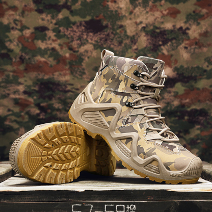 Tactical Hiking Boots for Men Waterproof Work Boots- Durable, Lightweight Boots, 6inch Work Boots for Men, Military Boots, Combat Boots, Desert Boots