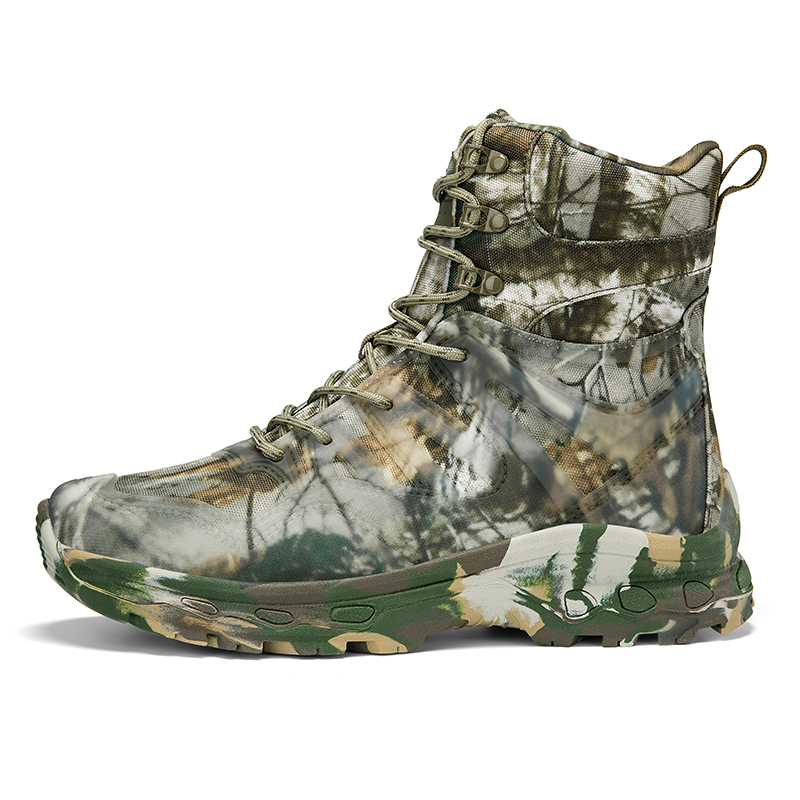 Military Grade Tactical Boots Work Boots Hunting Boots - Waterproof, Anti-Sprain, Anti-Puncture, Non-Slip, Toe Protection, Kevlar Reinforced Midsole, 360° Anti-Twist Support