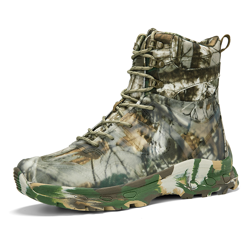 Military Grade Tactical Boots Work Boots Hunting Boots - Waterproof, Anti-Sprain, Anti-Puncture, Non-Slip, Toe Protection, Kevlar Reinforced Midsole, 360° Anti-Twist Support