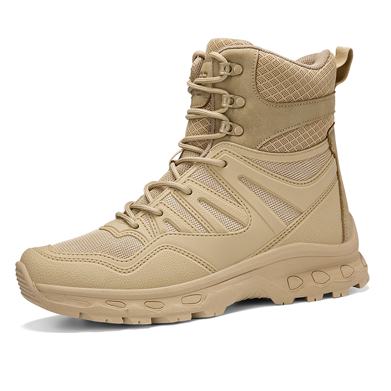 Military Grade Tactical Boots Work Boots Hunting Boots - Waterproof, Anti-Sprain, Anti-Puncture, Non-Slip, Toe Protection, Kevlar Reinforced Midsole, 360° Anti-Twist Support