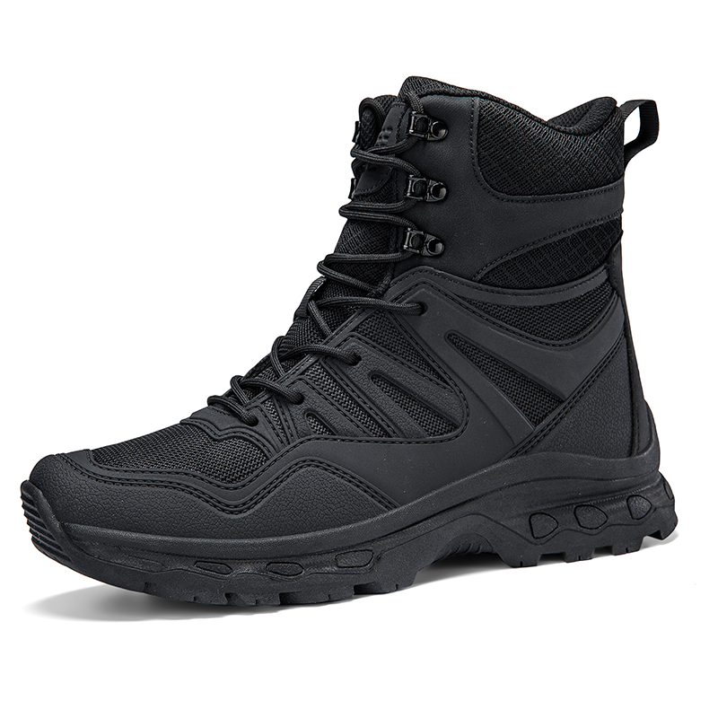 Military Grade Tactical Boots Work Boots Hunting Boots - Waterproof, Anti-Sprain, Anti-Puncture, Non-Slip, Toe Protection, Kevlar Reinforced Midsole, 360° Anti-Twist Support