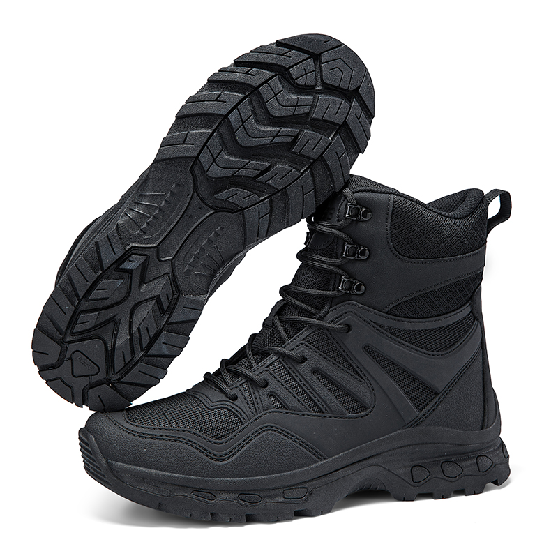 Military Grade Tactical Boots Work Boots Hunting Boots - Waterproof, Anti-Sprain, Anti-Puncture, Non-Slip, Toe Protection, Kevlar Reinforced Midsole, 360° Anti-Twist Support