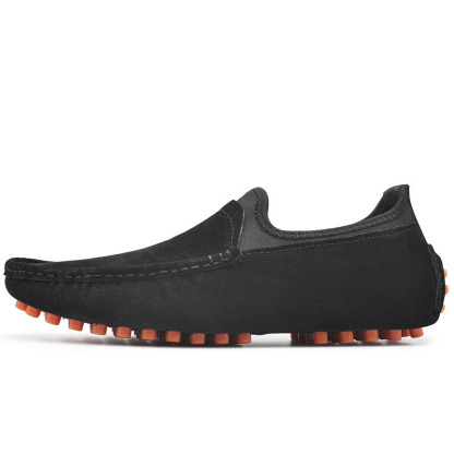 Men's Driving Penny Loafers Suede Moccasins Slip On Casual Dress Boat Shoes