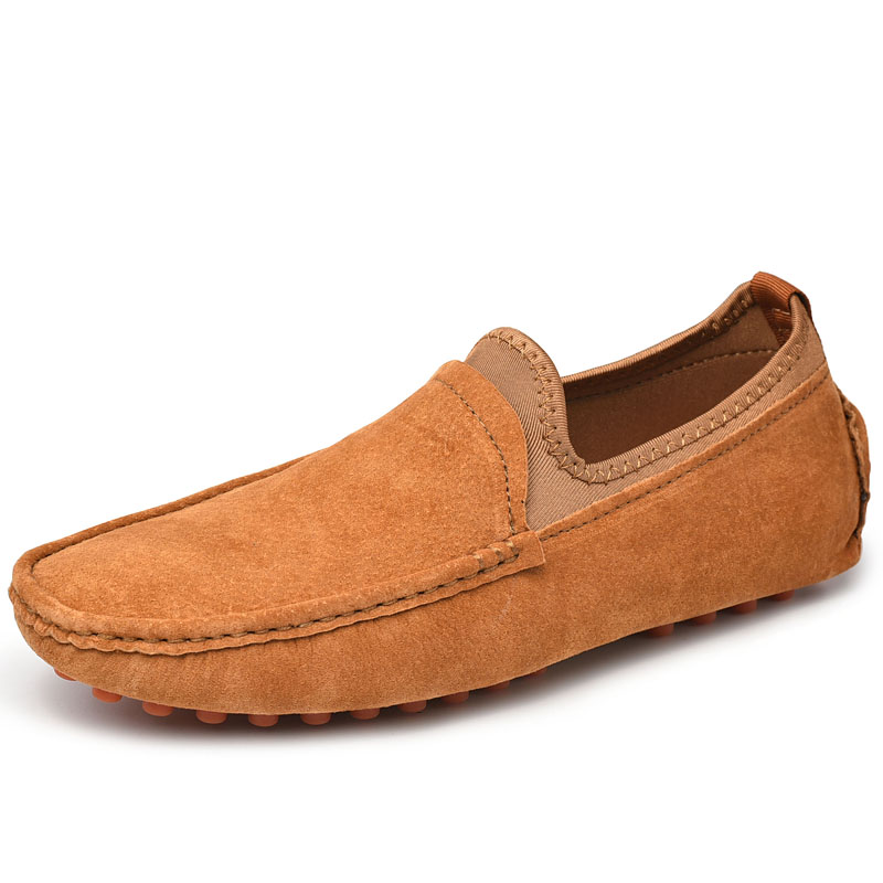 Men's Driving Penny Loafers Suede Moccasins Slip On Casual Dress Boat Shoes