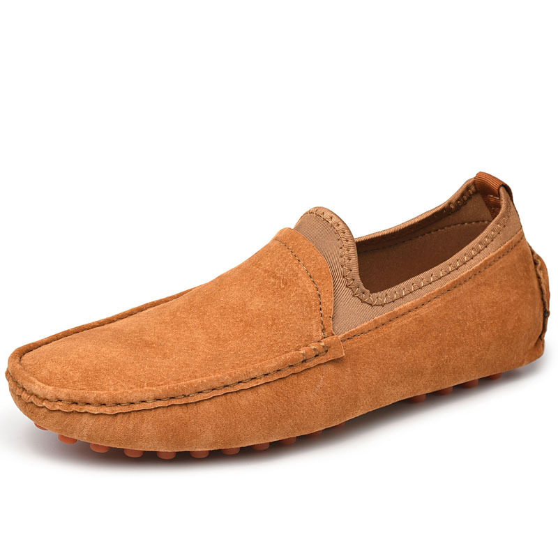 Men's Driving Penny Loafers Suede Moccasins Slip On Casual Dress Boat Shoes