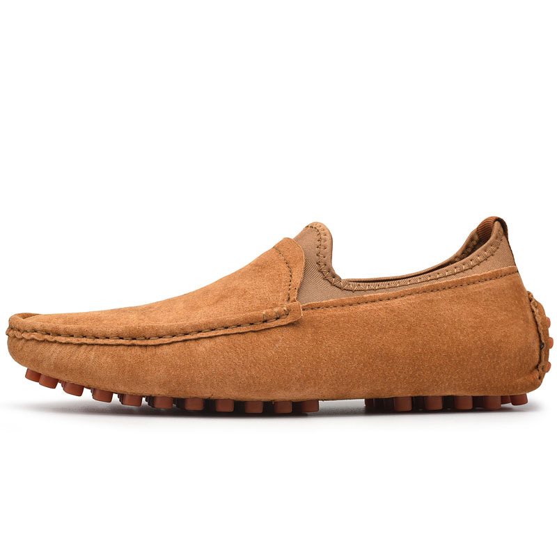 Men's Driving Penny Loafers Suede Moccasins Slip On Casual Dress Boat Shoes