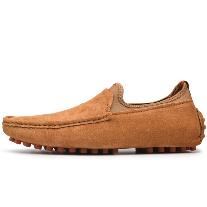 Men's Driving Penny Loafers Suede Moccasins Slip On Casual Dress Boat Shoes