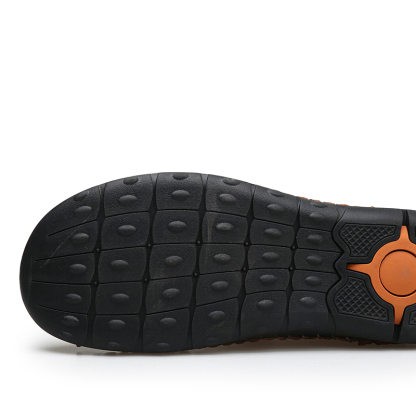 Mens Loafers Slip On Casual Shoes Leather Flat Penny Loafers Outdoor Lightweight Breathable Walking Driving Shoes Comfort Classic Hand Stitching Office Dress Work Shoes Anti Slip Round Toe Moccasins