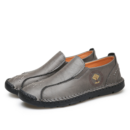 Men's Casual Leather Loafers Shoes Slip On Dress Shoes Walking Driving Moccasins