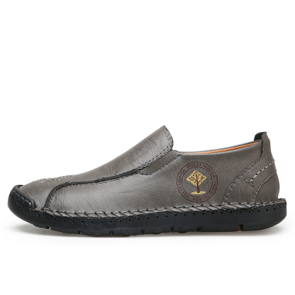 Men's Casual Leather Loafers Shoes Slip On Dress Shoes Walking Driving Moccasins