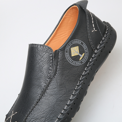 Men's Casual Leather Loafers Shoes Slip On Dress Shoes Walking Driving Moccasins