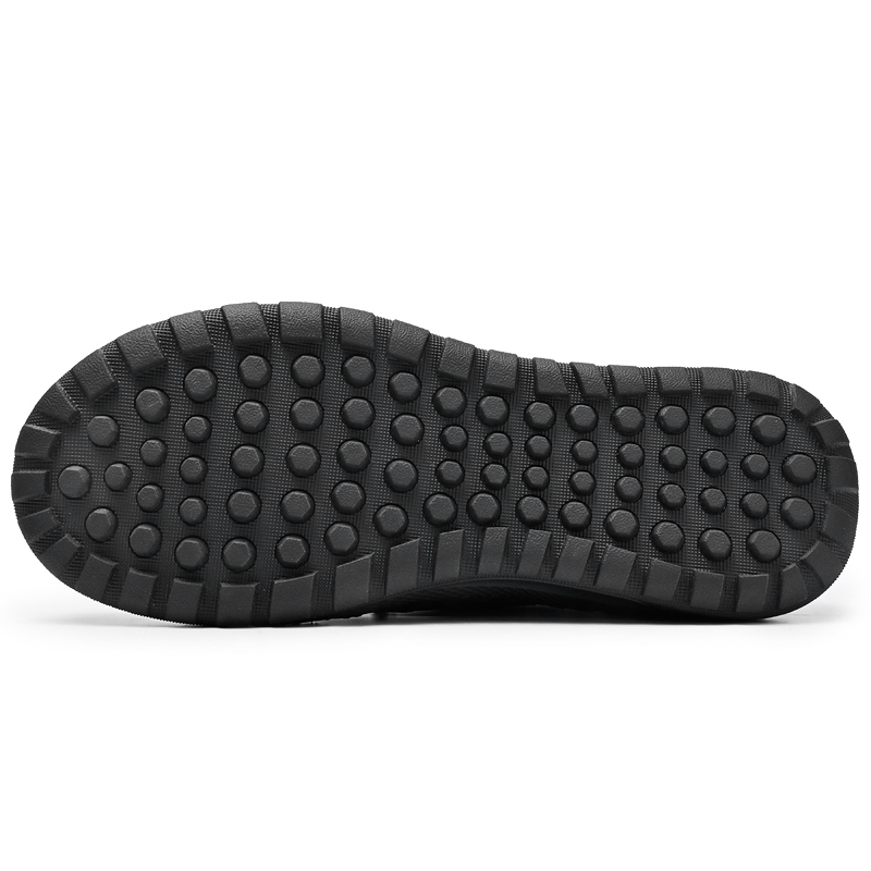 Men's Leather Lace-Up Loafers for Driving Travel & Hiking Hand-Stitched Business Casual Shoes Anti-Slip Rubber Sole Lightweight & Breathable Comfortable Walking Shoes for Men