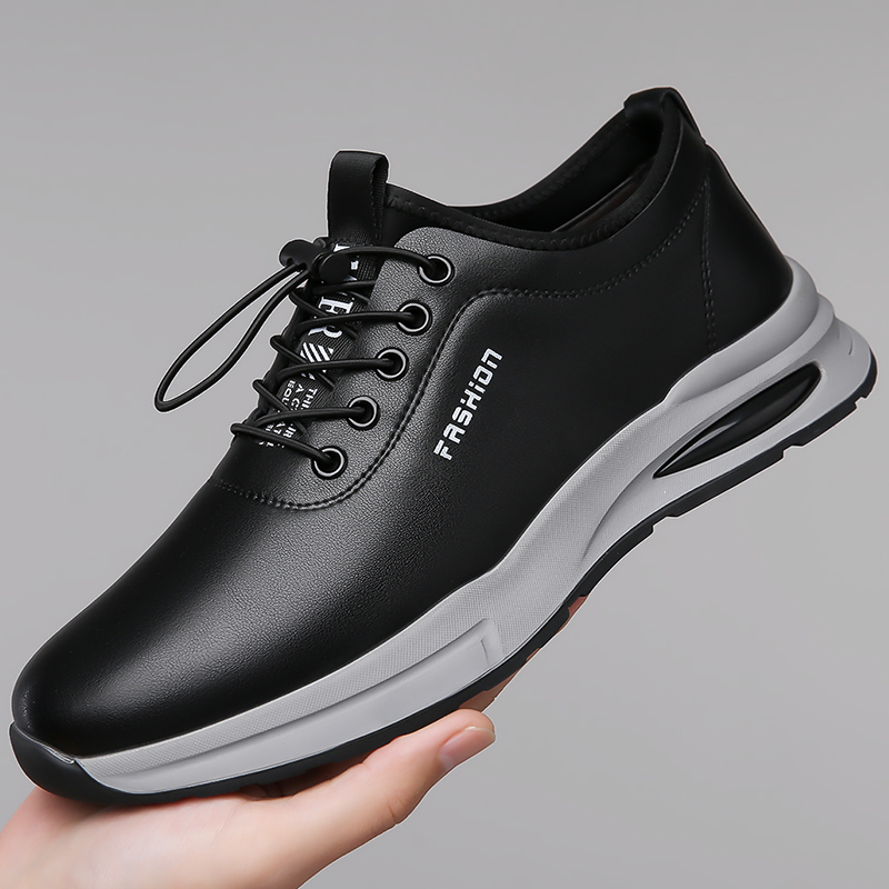 Men's Golf Shoes Fixed Nailless Sole Waterproof Lightweight No-Slip Walking Shoes