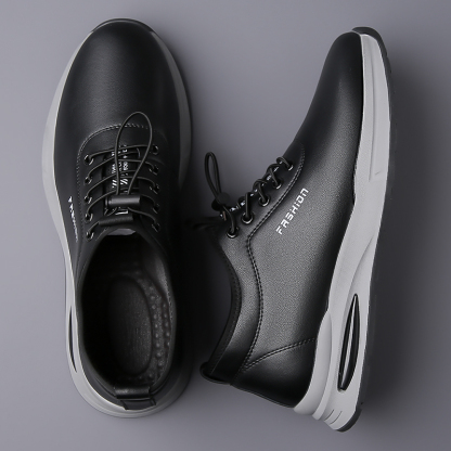 Men's Golf Shoes Fixed Nailless Sole Waterproof Lightweight No-Slip Walking Shoes