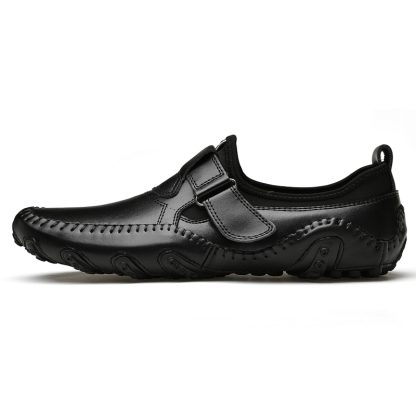 Men’s Casual Leather Loafers Shoes Penny Loafers Moccasin Flats Boat Shoes
