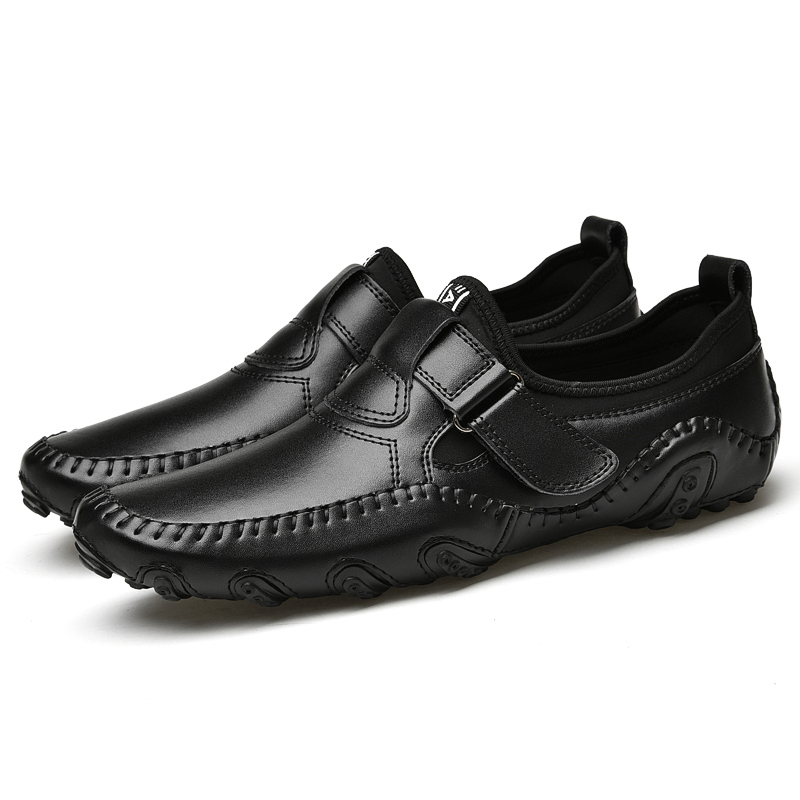 Men’s Casual Leather Loafers Shoes Penny Loafers Moccasin Flats Boat Shoes