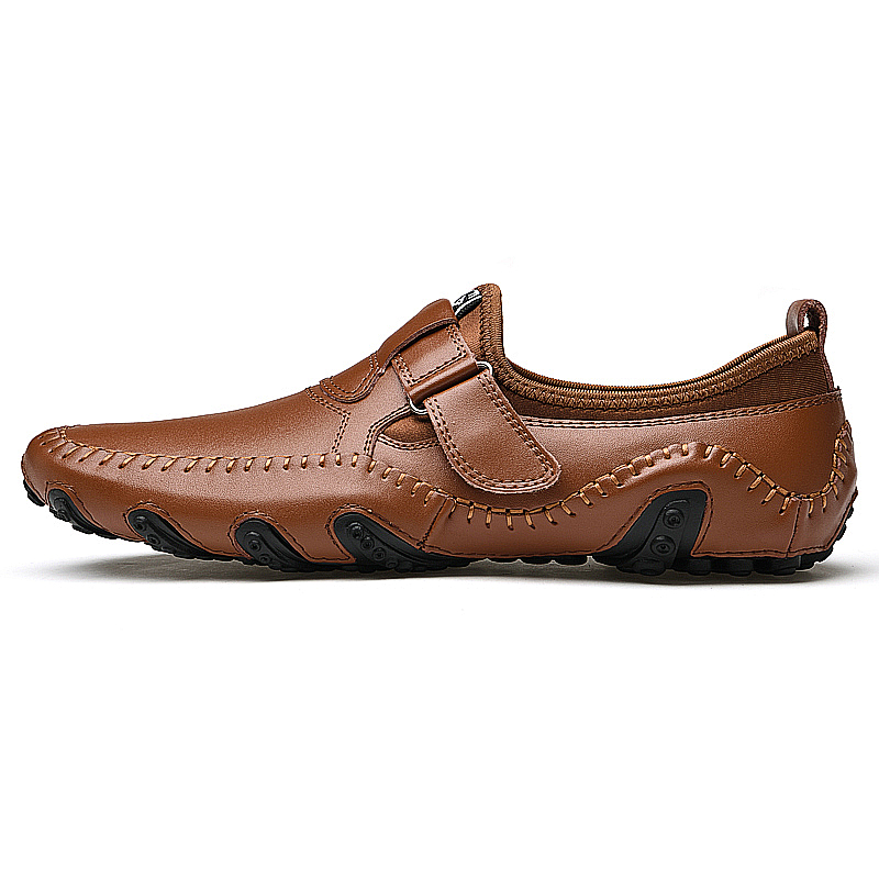 Men’s Casual Leather Loafers Shoes Penny Loafers Moccasin Flats Boat Shoes