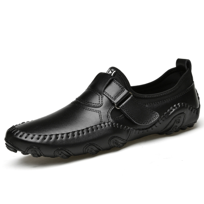 Men’s Casual Leather Loafers Shoes Penny Loafers Moccasin Flats Boat Shoes
