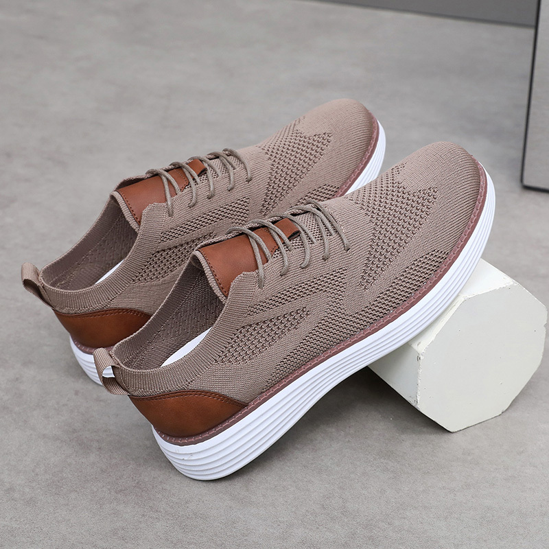 Men's Casual Dress Sneakers Oxfords Business Mesh Breathable Walking Shoes Tennis Comfortable
