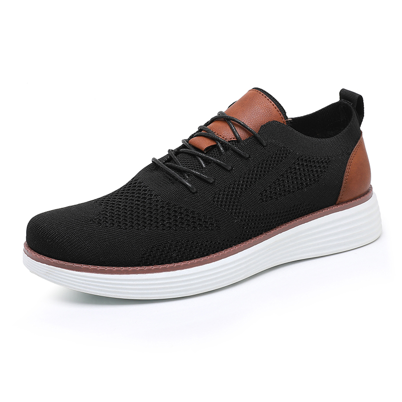 Men's Casual Dress Sneakers Oxfords Business Mesh Breathable Walking Shoes Tennis Comfortable