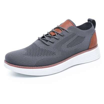 Men's Casual Dress Sneakers Oxfords Business Mesh Breathable Walking Shoes Tennis Comfortable