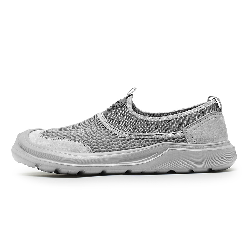 Sports Shoes Spring and Summer New Pattern Fashion Simple Mesh Breathable Men's Leather Sneaker