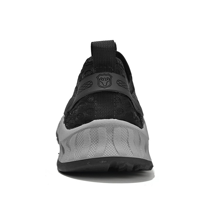 Men's Mesh Barefoot Hiking Shoes Summer Breathable Casual Walking Water Shoes Quick Dry Beach Sandals Outdoor Camping Climbing Adventure Sneakers