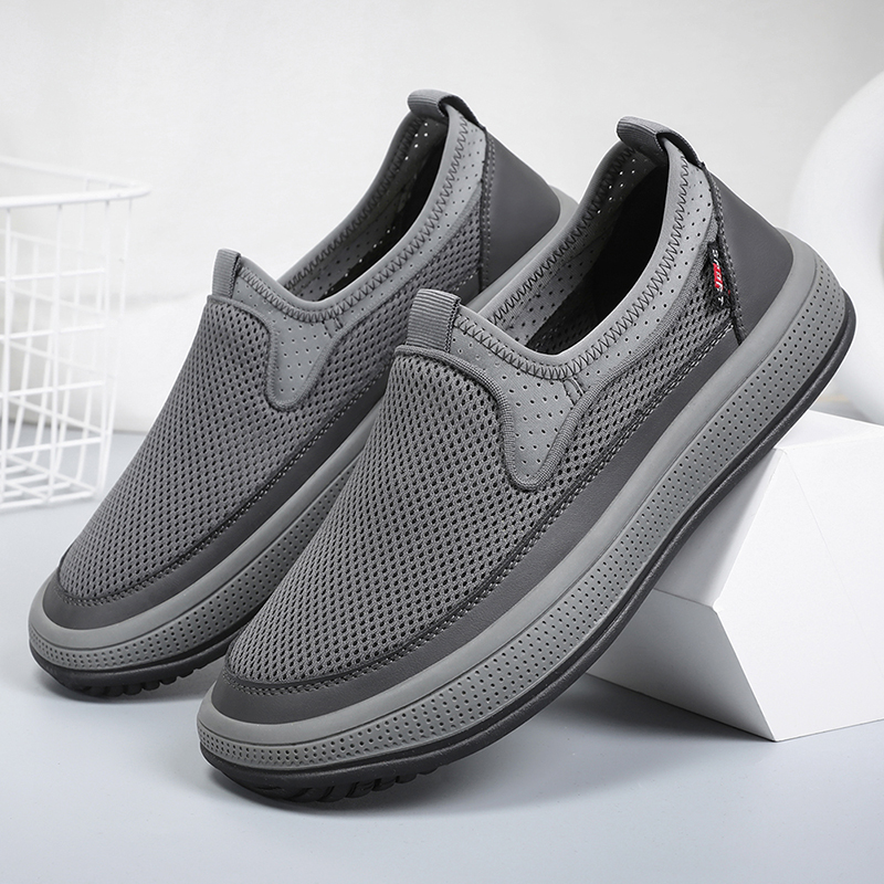 Men's Shoes Mesh Shoes Breathable Soft Sole Lightweight Casual Shoes