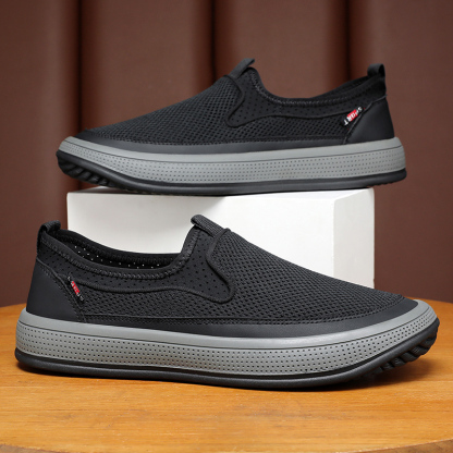 Men's Shoes Mesh Shoes Breathable Soft Sole Lightweight Casual Shoes