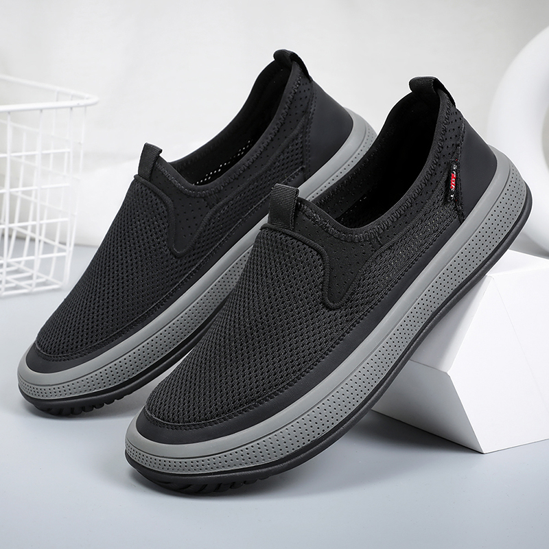 Men's Shoes Mesh Shoes Breathable Soft Sole Lightweight Casual Shoes
