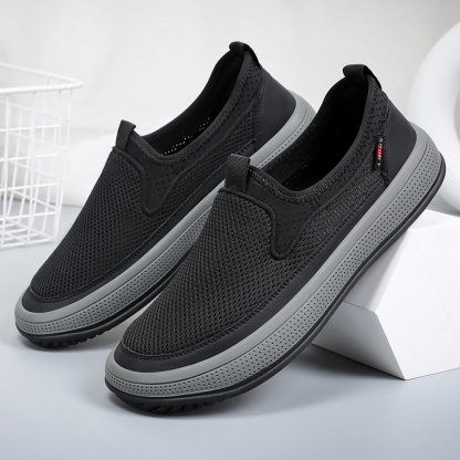Men's Shoes Mesh Shoes Breathable Soft Sole Lightweight Casual Shoes