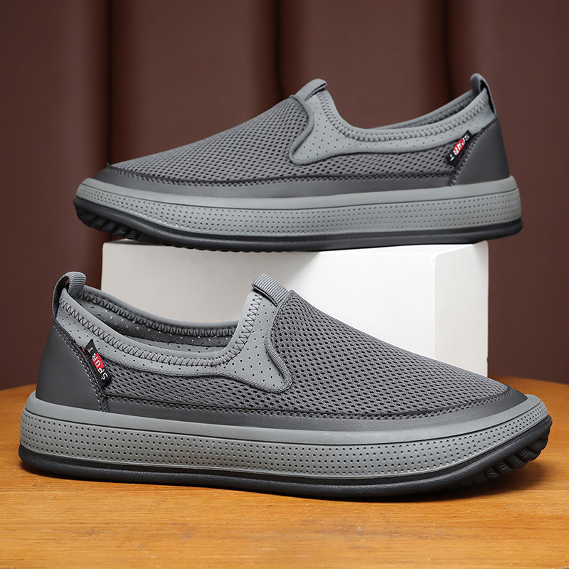 Men's Shoes Mesh Shoes Breathable Soft Sole Lightweight Casual Shoes