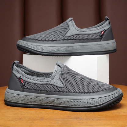 Men's Shoes Mesh Shoes Breathable Soft Sole Lightweight Casual Shoes