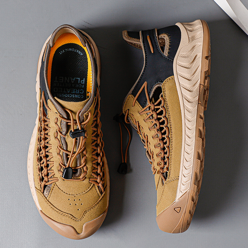 Men's Uneek Nxis Breathable Lightweight Open Easy on Hiking Sneakers