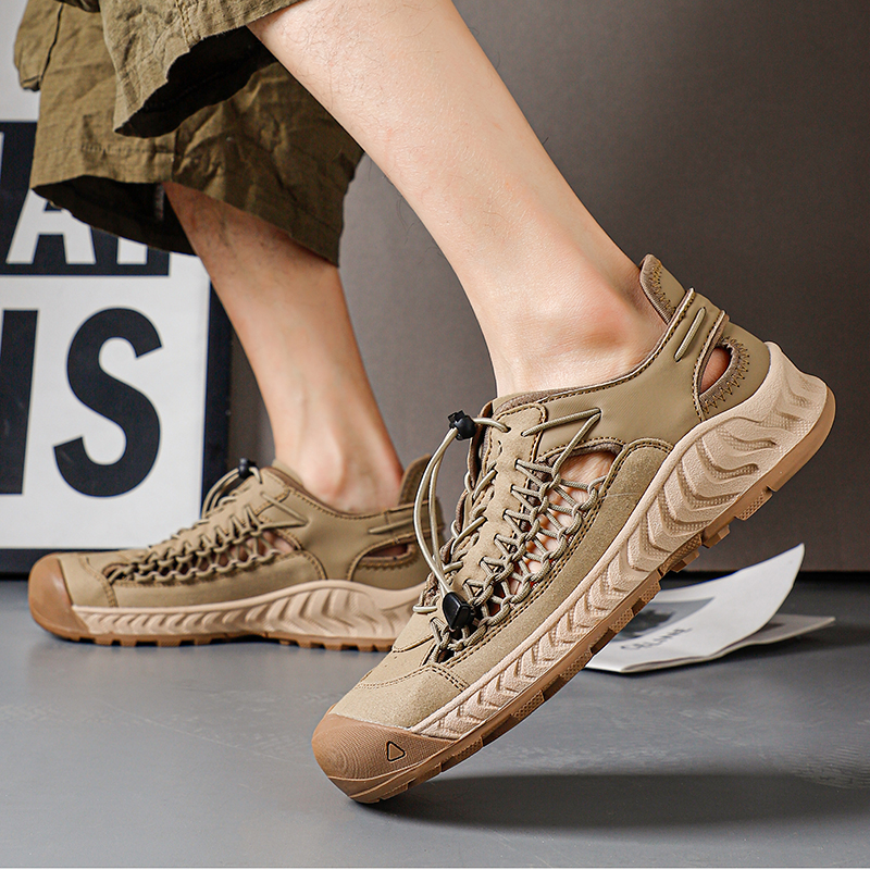 Men's Uneek Nxis Breathable Lightweight Open Easy on Hiking Sneakers