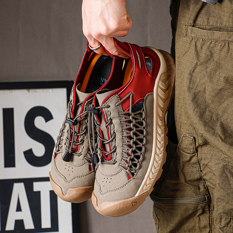 Men's Uneek Nxis Breathable Lightweight Open Easy on Hiking Sneakers