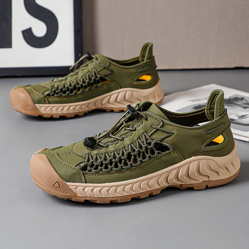 Men's Uneek Nxis Breathable Lightweight Open Easy on Hiking Sneakers