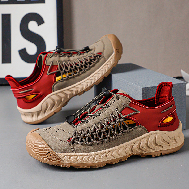 Men's Uneek Nxis Breathable Lightweight Open Easy on Hiking Sneakers