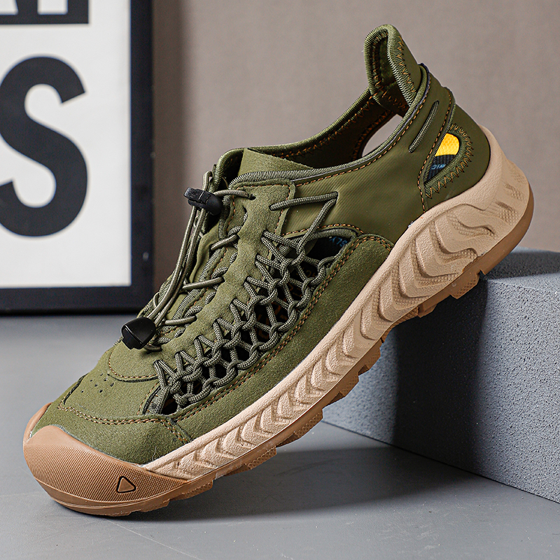 Men's Uneek Nxis Breathable Lightweight Open Easy on Hiking Sneakers