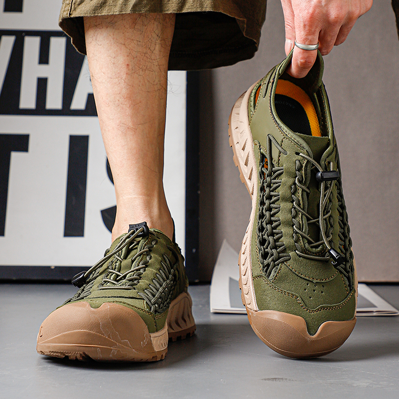 Men's Uneek Nxis Breathable Lightweight Open Easy on Hiking Sneakers