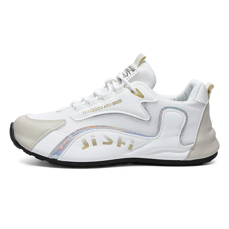 Men's Athletic Shoes Running Sneakers Walking Shoes Slip Resistant Waterproof Fabric Comfortable Stylish Casual Breathable Mesh