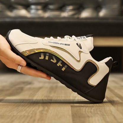 Men's Athletic Shoes Running Sneakers Walking Shoes Slip Resistant Waterproof Fabric Comfortable Stylish Casual Breathable Mesh