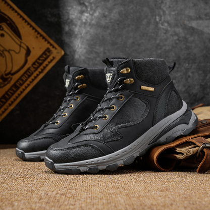 Men’s Hiking Boots – Waterproof Breathable & Lightweight Suede Leather Hiking Boots for Men